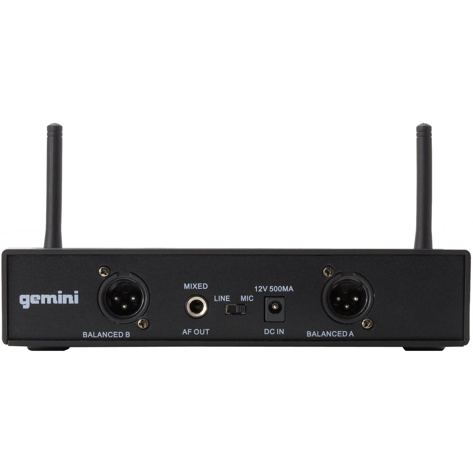 Gemini UHF 6200HL 600 960 MHz Dual Channel Wireless UHF PLL System